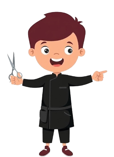 Mascot parrucchiere